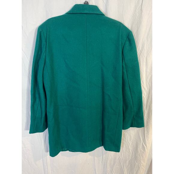 Vintage Havoc Womens green medium wool blazer - Picture 2 of 3